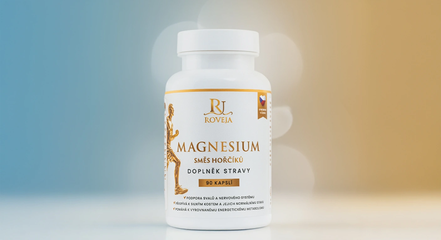 Magnesium směs hořčíku – čtyři vysoce vstřebatelné formy hořčíku pro tělo i mysl